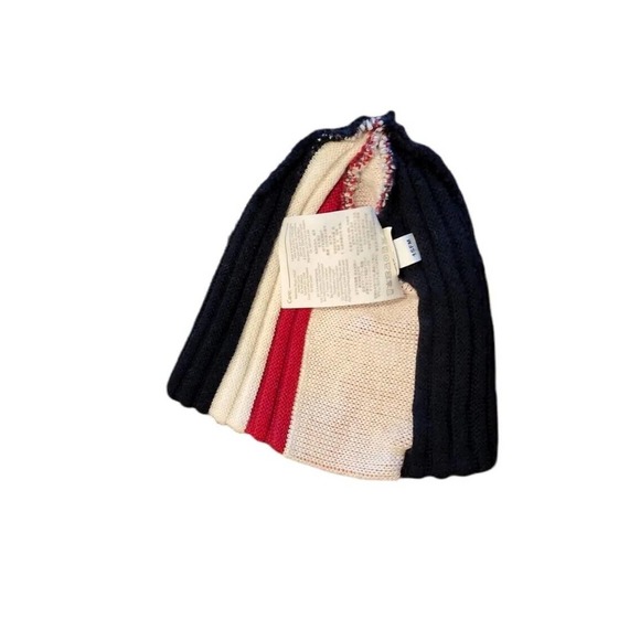 Smartwool Beanie Logo graphic Merino Wool Mens Red White Blue One Size - Picture 5 of 10